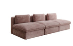 Lade das Bild in den Galerie-Viewer, Luxuriöses Cord-Designer-Sofa Cuddle: Gemütlicher 3-Sitzer für modernes Wohnzimmer
