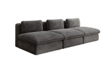 Lade das Bild in den Galerie-Viewer, Luxuriöses Cord-Designer-Sofa Cuddle: Gemütlicher 3-Sitzer für modernes Wohnzimmer
