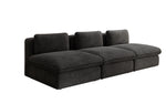 Lade das Bild in den Galerie-Viewer, Luxuriöses Cord-Designer-Sofa Cuddle: Gemütlicher 3-Sitzer für modernes Wohnzimmer
