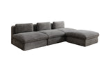 Lade das Bild in den Galerie-Viewer, Gemütliches Designer L-Sofa Cuddle aus Cordstoff – Modernes Ecksofa Wohnzimmer
