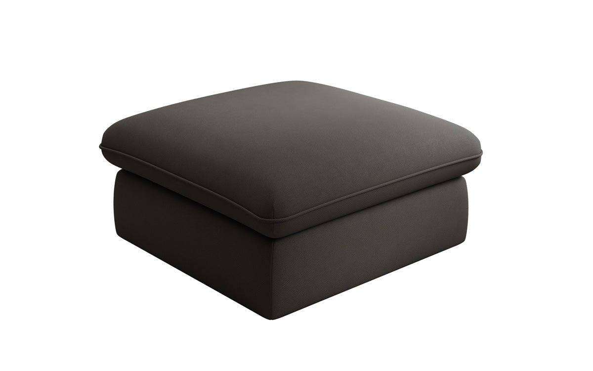 Gemütlicher Cuddle Beistellhocker, 90x90cm, Stoffbezug, Komfort für Ihr Zuhause