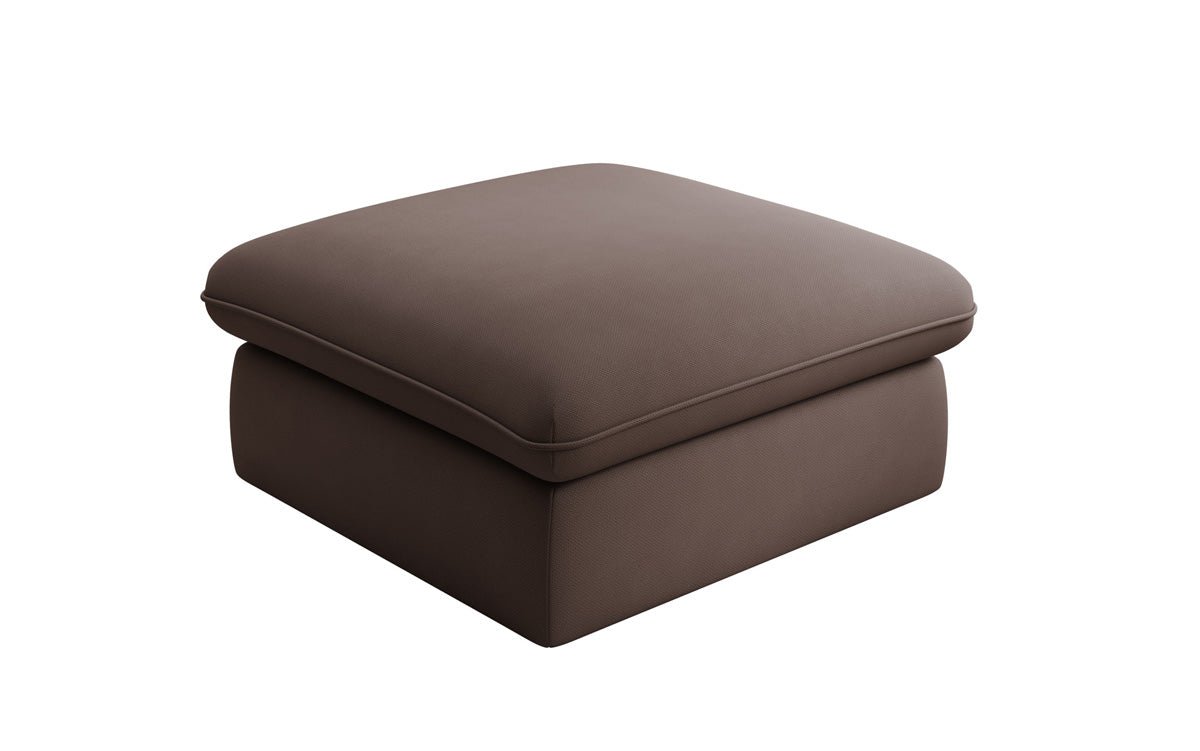 Gemütlicher Cuddle Beistellhocker, 90x90cm, Stoffbezug, Komfort für Ihr Zuhause