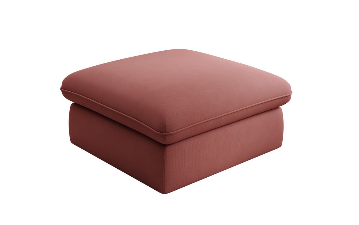 Gemütlicher Cuddle Beistellhocker, 90x90cm, Stoffbezug, Komfort für Ihr Zuhause
