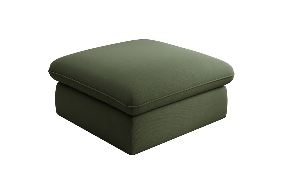 Gemütlicher Cuddle Beistellhocker, 90x90cm, Stoffbezug, Komfort für Ihr Zuhause