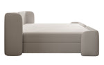 Lade das Bild in den Galerie-Viewer, Riva Bouclé Boxspringbett mit Integriertem Stauraum – Luxuriöser Schlafkomfort und Elegantes Design
