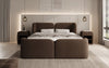 Riva Bouclé Boxspringbett mit Integriertem Stauraum – Luxuriöser Schlafkomfort und Elegantes Design