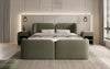 Riva Bouclé Boxspringbett mit Integriertem Stauraum – Luxuriöser Schlafkomfort und Elegantes Design