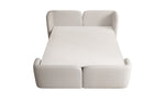 Lade das Bild in den Galerie-Viewer, Riva Bouclé Boxspringbett mit Integriertem Stauraum – Luxuriöser Schlafkomfort und Elegantes Design
