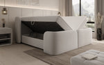 Lade das Bild in den Galerie-Viewer, Riva Bouclé Boxspringbett mit Integriertem Stauraum – Luxuriöser Schlafkomfort und Elegantes Design
