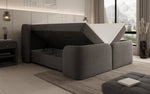 Lade das Bild in den Galerie-Viewer, Riva Bouclé Boxspringbett mit Integriertem Stauraum – Luxuriöser Schlafkomfort und Elegantes Design
