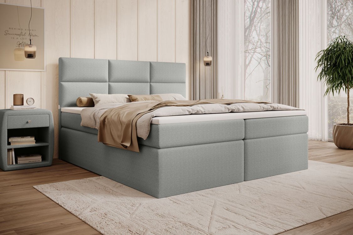 Carito Boxspringbett: Luxuriöser Schlaf, integrierter USB-Anschluss & cleverer Stauraum