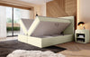 Luxuriöses Boxspringbett Sejour Bouclé mit LED-Beleuchtung & Stauraum