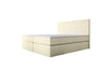 Luxuriöses Boxspringbett Sejour Bouclé mit LED-Beleuchtung & Stauraum