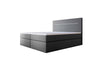 Luxuriöses Boxspringbett Sejour Bouclé mit LED-Beleuchtung & Stauraum