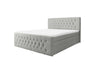Luxuriöses Velutto Bouclé Boxspringbett mit Stauraum – Ultimativer Schlafkomfort
