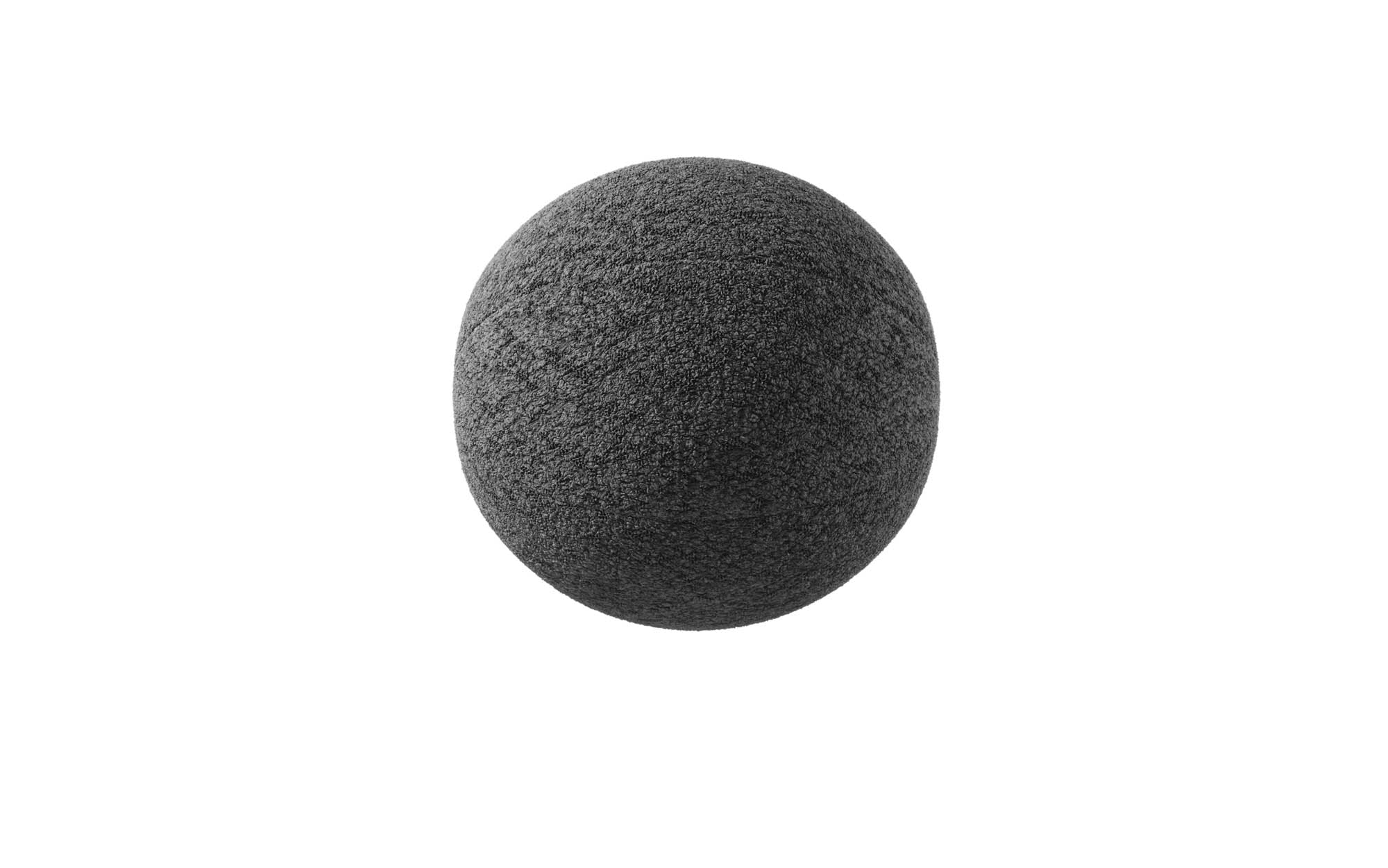 Luxuriöses Rundes Bouclé Zierkissen Globe – Stilvolles Deko Kissen für Komfort & Eleganz