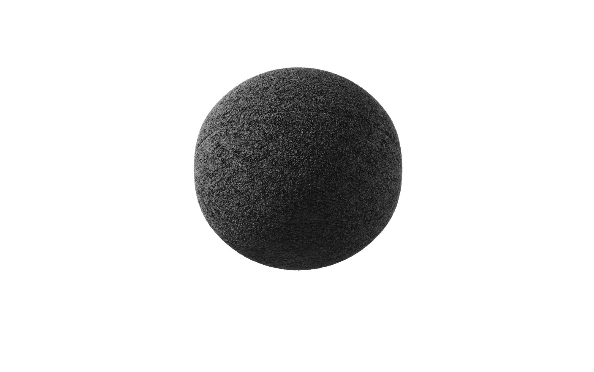 Luxuriöses Rundes Bouclé Zierkissen Globe – Stilvolles Deko Kissen für Komfort & Eleganz