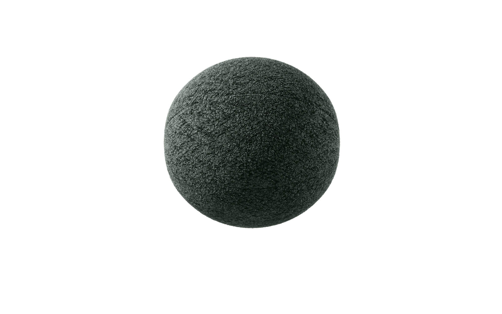 Luxuriöses Rundes Bouclé Zierkissen Globe – Stilvolles Deko Kissen für Komfort & Eleganz