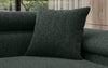Luxuriöses Quadratisches Gava Zierkissen 50x50 aus Edlem Bouclé Stoff