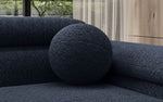 Lade das Bild in den Galerie-Viewer, Rundes Dekoratives Bouclé-Kissen 35 cm – Weich, Stilvoll, Modern, Vielseitig
