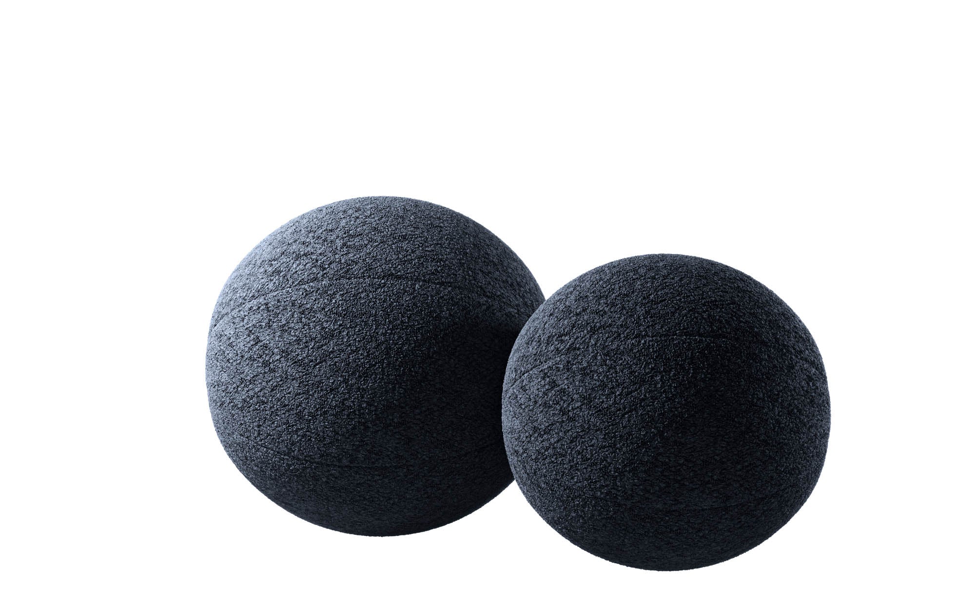 Luxuriöses Bouclé Zierkissen Set Globe Sphere – Stilvolle Dekoration für Ihr Zuhause