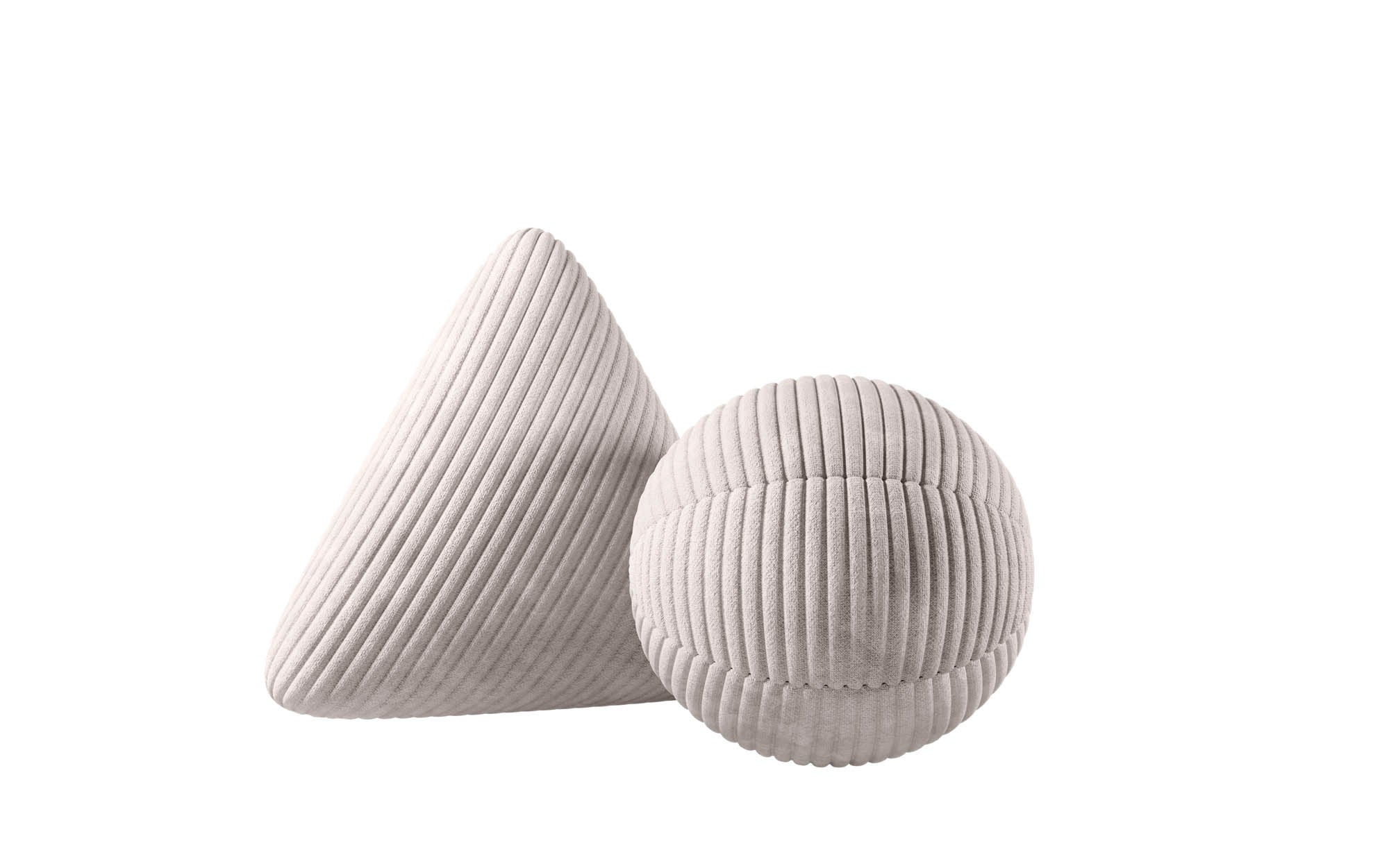 Luxuriöses Cord Zierkissen-Set Globe/Nook: Stilvolle Dekokissen für Ihr Zuhause