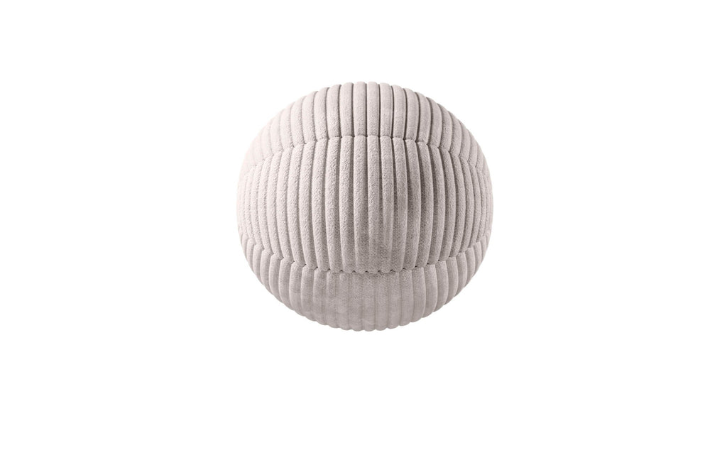 Modernes Rundes Cord Zierkissen Sphere Ø35cm – Stilvolles Dekokissen für gemütliche Akzente