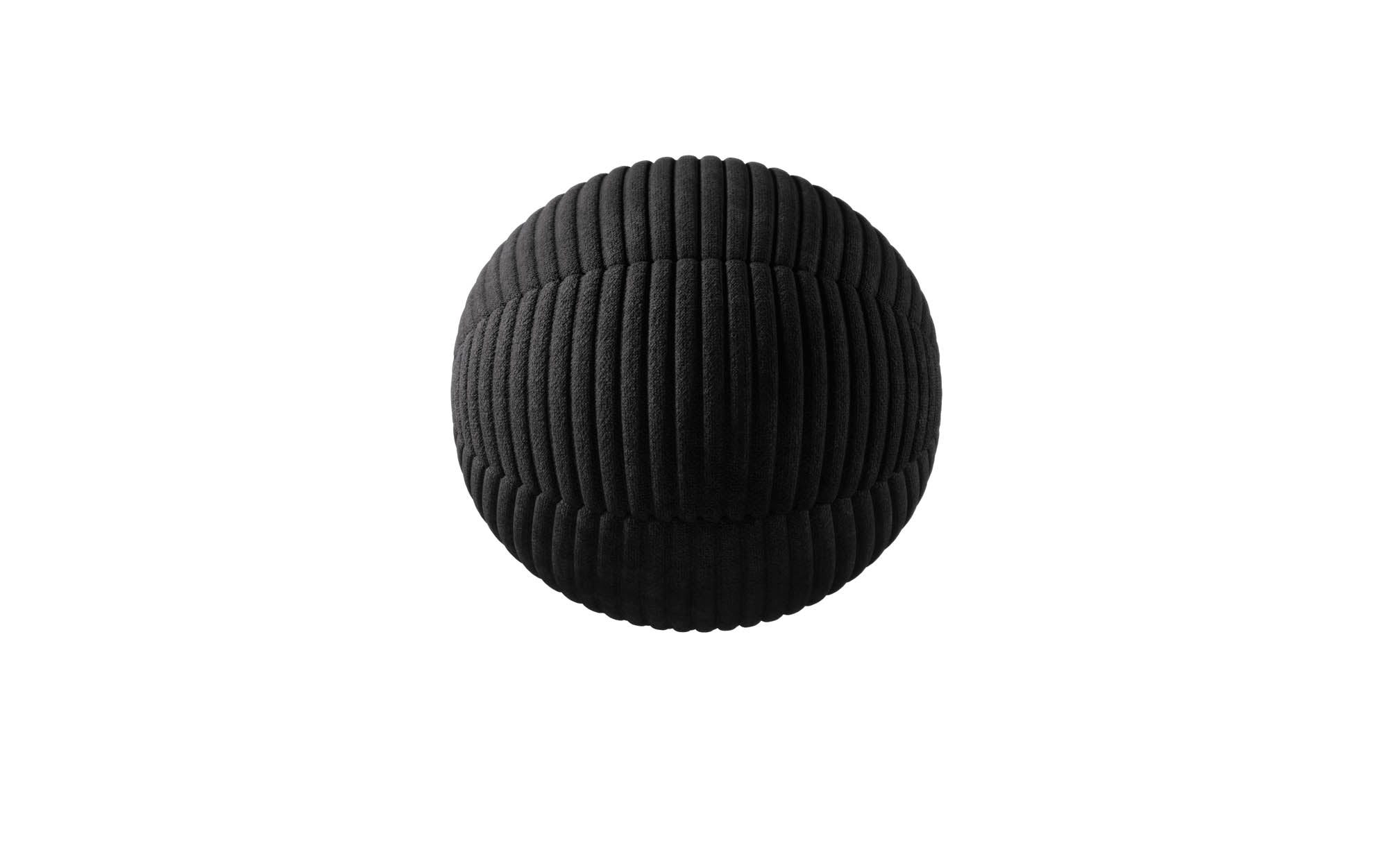 Modernes Rundes Cord Zierkissen Sphere Ø35cm – Stilvolles Dekokissen für gemütliche Akzente