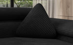 Lade das Bild in den Galerie-Viewer, Dreieckiges Cord-Kissen Nook: Stylisches Zierkissen für Sofa, Bett &amp; Wohnakzente
