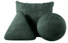 Luxuriöses Cord Zierkissen Set: Gava, Sphere, Nook - Elegante Wohnkissen