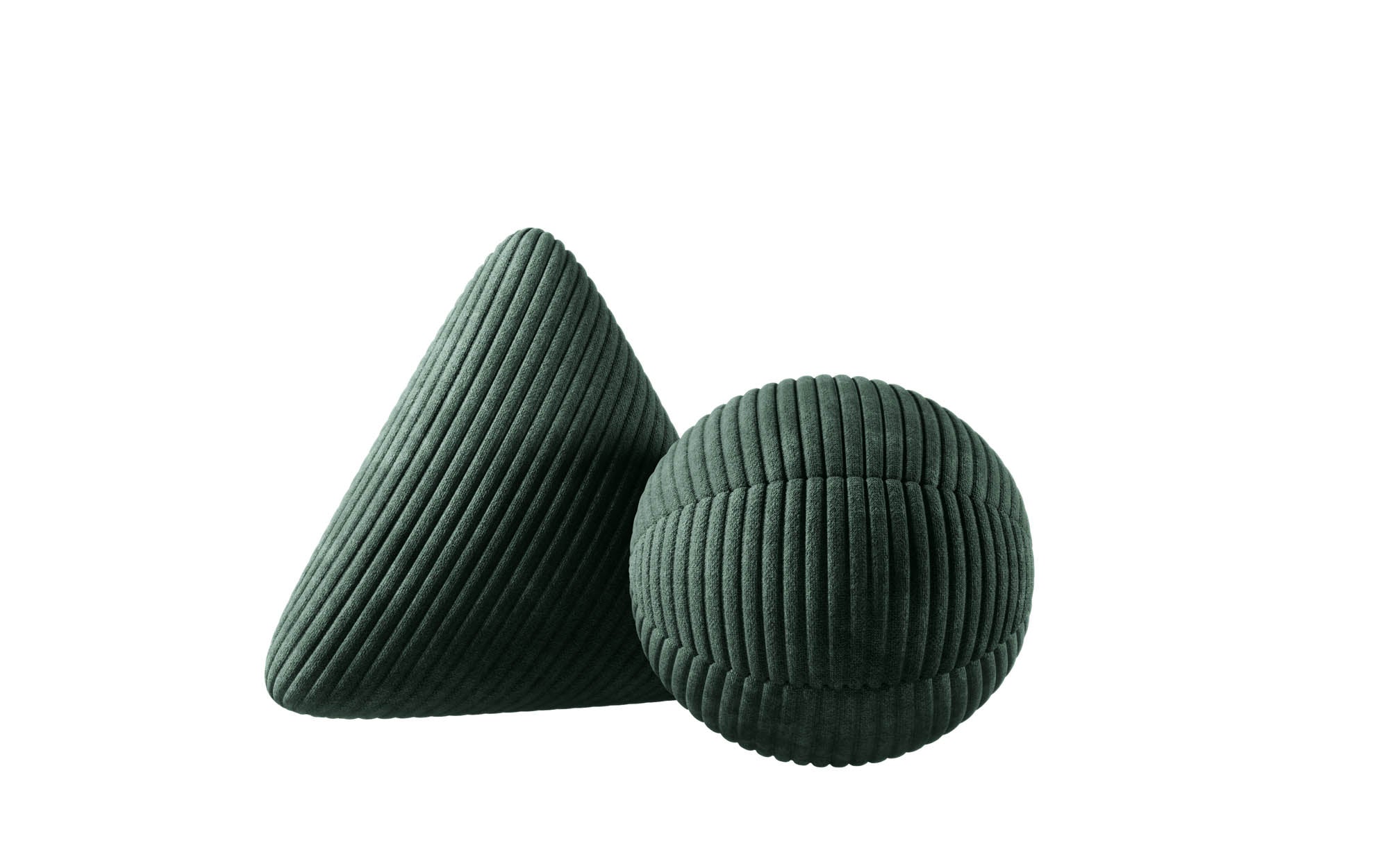 Luxuriöses Cord Zierkissen-Set Globe/Nook: Stilvolle Dekokissen für Ihr Zuhause