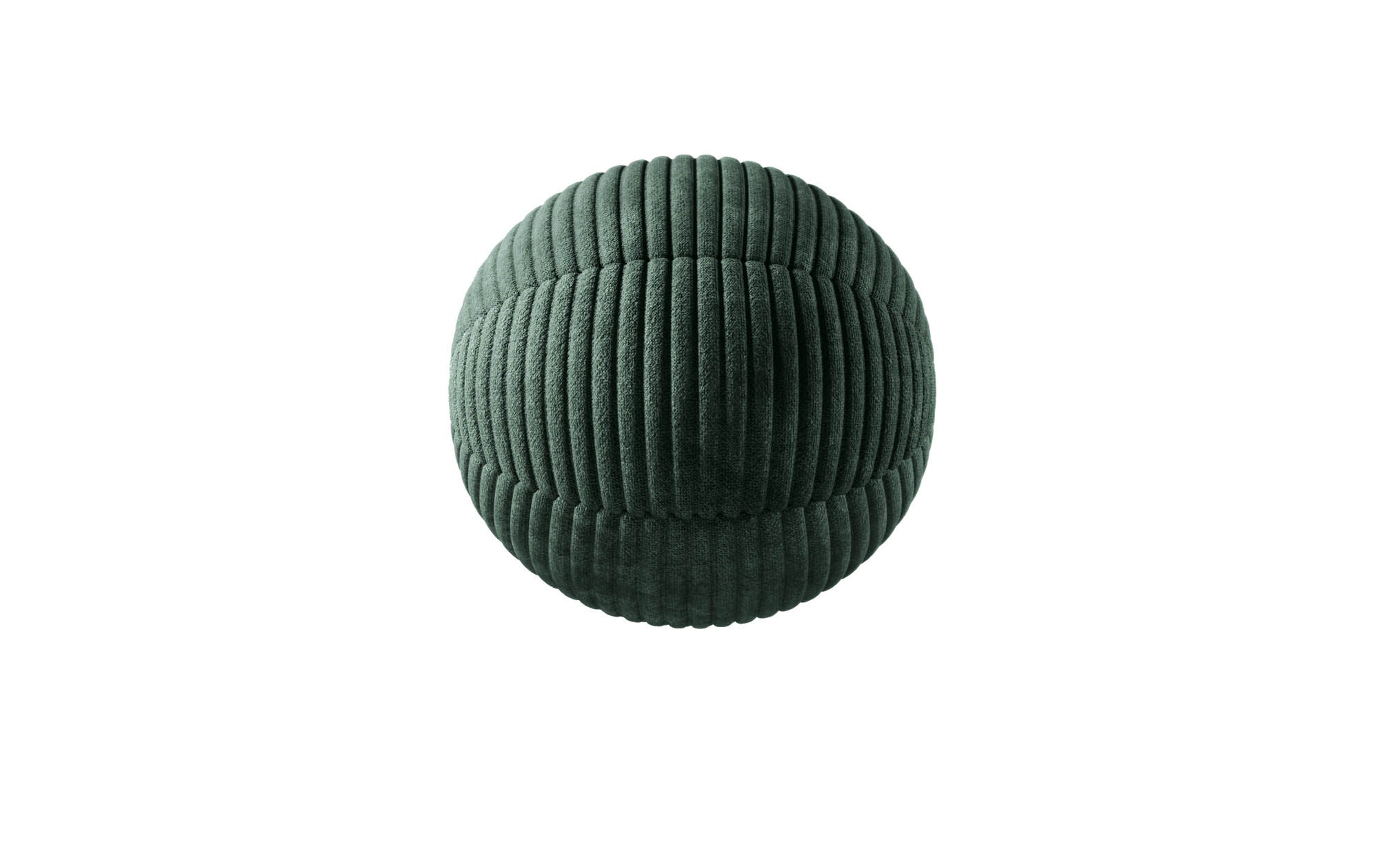 Modernes Rundes Cord Zierkissen Sphere Ø35cm – Stilvolles Dekokissen für gemütliche Akzente