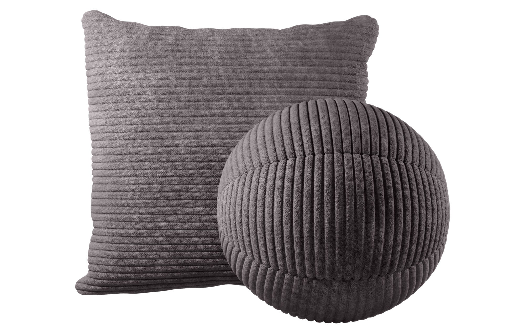 Luxuriöses Cord Zierkissen Set Gava Sphere – Gemütliche Dekokissen für Zuhause