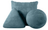 Luxuriöses Cord Zierkissen Set: Gava, Sphere, Nook - Elegante Wohnkissen