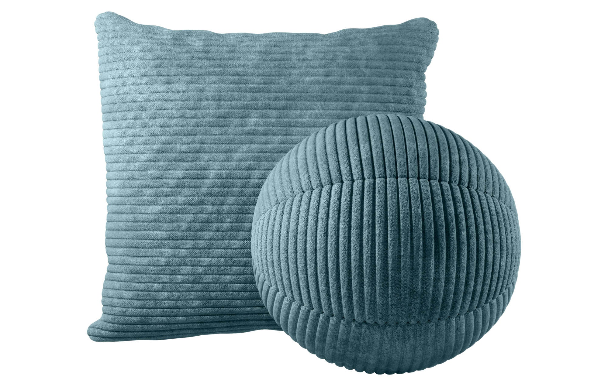 Luxuriöses Cord Zierkissen Set Gava Sphere – Gemütliche Dekokissen für Zuhause