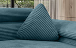 Lade das Bild in den Galerie-Viewer, Dreieckiges Cord-Kissen Nook: Stylisches Zierkissen für Sofa, Bett &amp; Wohnakzente
