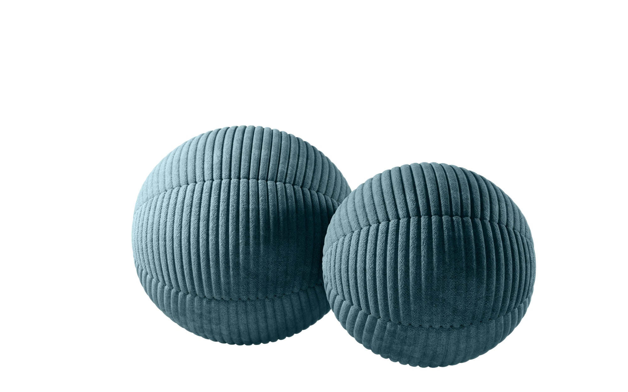Luxuriöses Cord Zierkissen Set Globe Sphere – Stilvolle Dekokissen für Wohnzimmer und Schlafzimmer