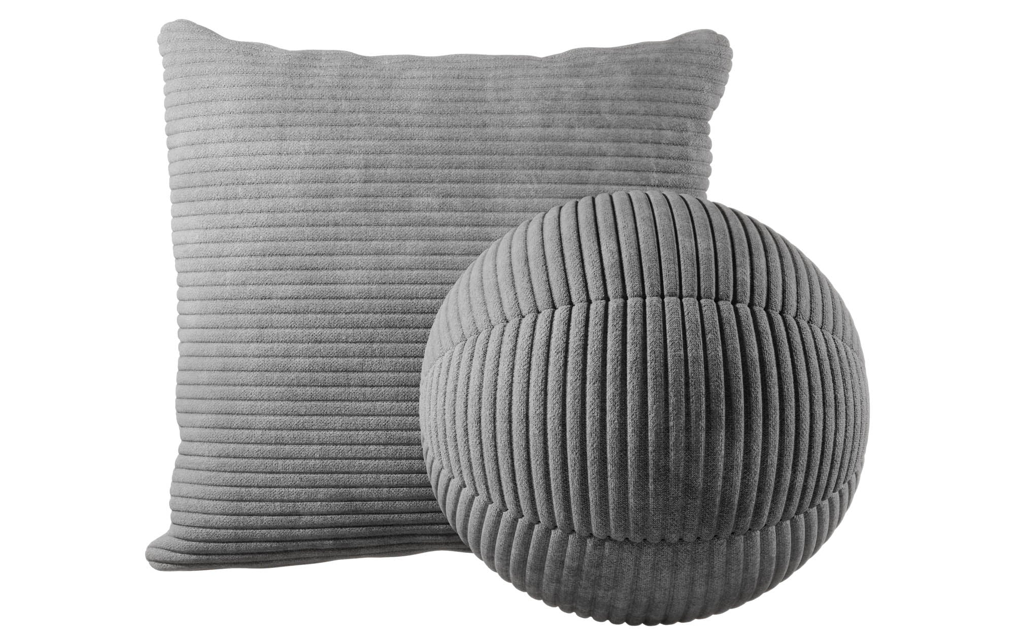 Luxuriöses Cord Zierkissen Set Gava Sphere – Gemütliche Dekokissen für Zuhause