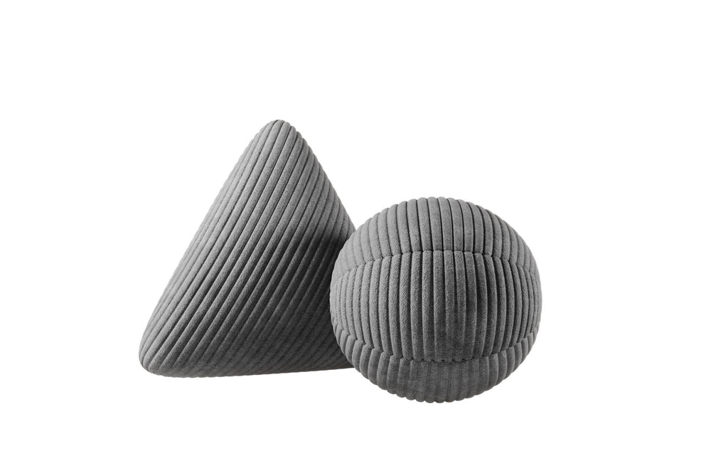 Gemütliches Zierkissen Set Globe/Nook aus weichem Cord für Ihr Zuhause