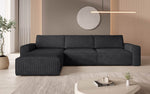 Lade das Bild in den Galerie-Viewer, Yuma L Modulares Cord Ecksofa mit Schlaffunktion und Stauraum
