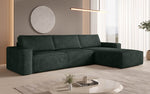 Lade das Bild in den Galerie-Viewer, Yuma L Modulares Cord Ecksofa mit Schlaffunktion und Stauraum
