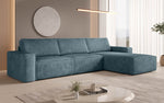 Lade das Bild in den Galerie-Viewer, Yuma L Modulares Cord Ecksofa mit Schlaffunktion und Stauraum
