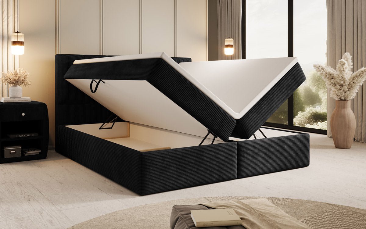 Aurelia Kord Boxspringbett mit Stauraum – Luxuriöser Schlafkomfort & Praktische Aufbewahrung