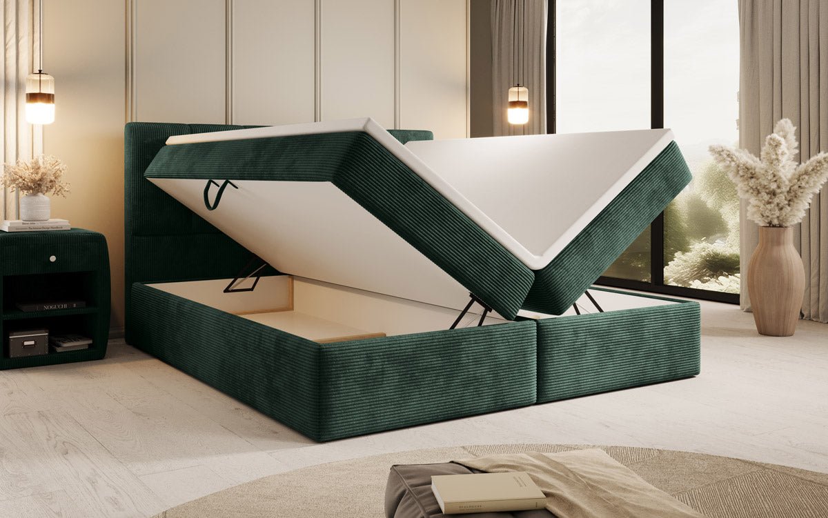 Aurelia Kord Boxspringbett mit Stauraum – Luxuriöser Schlafkomfort & Praktische Aufbewahrung