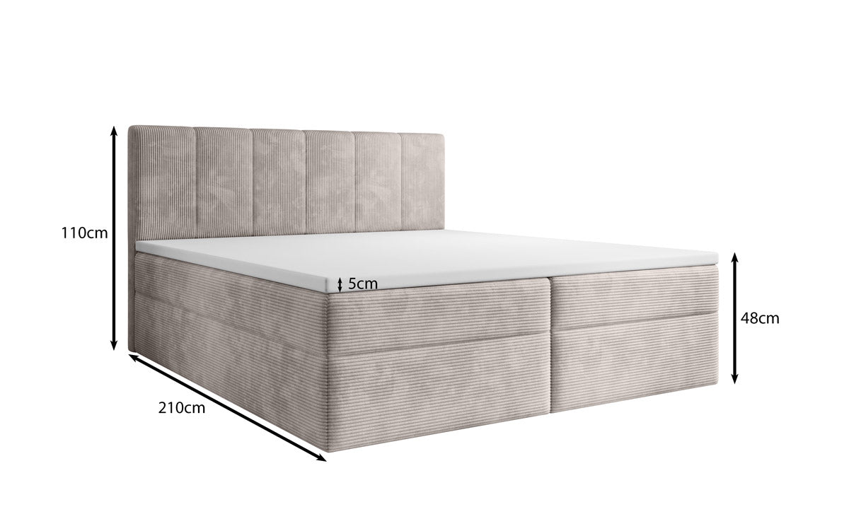 Aurelia Kord Boxspringbett mit Stauraum – Luxuriöser Schlafkomfort & Praktische Aufbewahrung