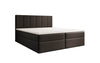 Aurelia Boxspringbett Kunstleder, cleverem Stauraum, inklusive Premium Topper