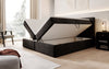 Luxuriöses Eleonora Samt Boxspringbett mit Geräumigem Stauraum und Komfort