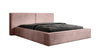 Elegantes Designer Polsterbett Ophelia: Samtiger Cord-Bezug, integrierter Stauraum, maximaler Komfort