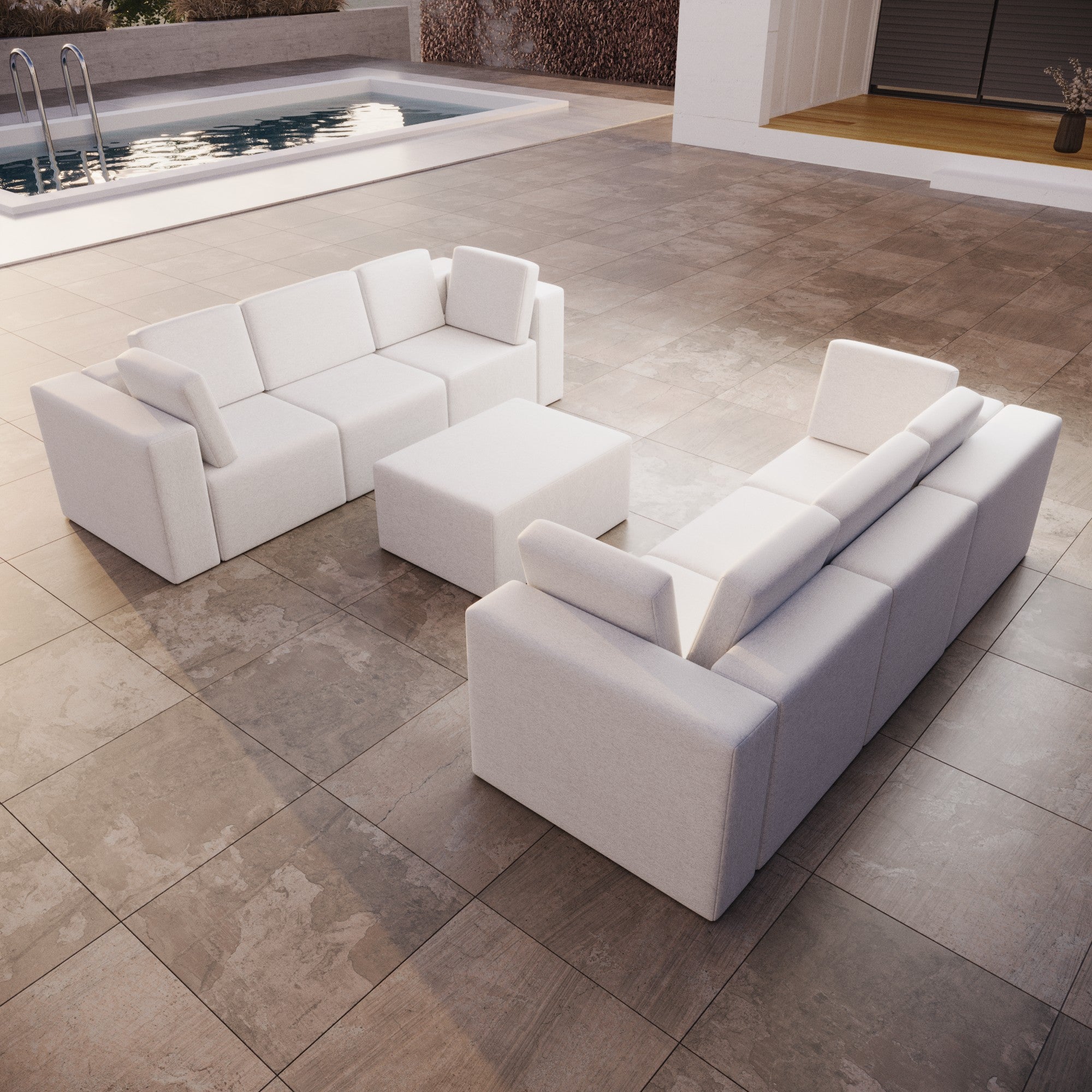 Premium Outdoor Gartensofa Set Schutzhülle Eden – Wetterfest, Langlebig, Farbenfroh für Ihre Oase