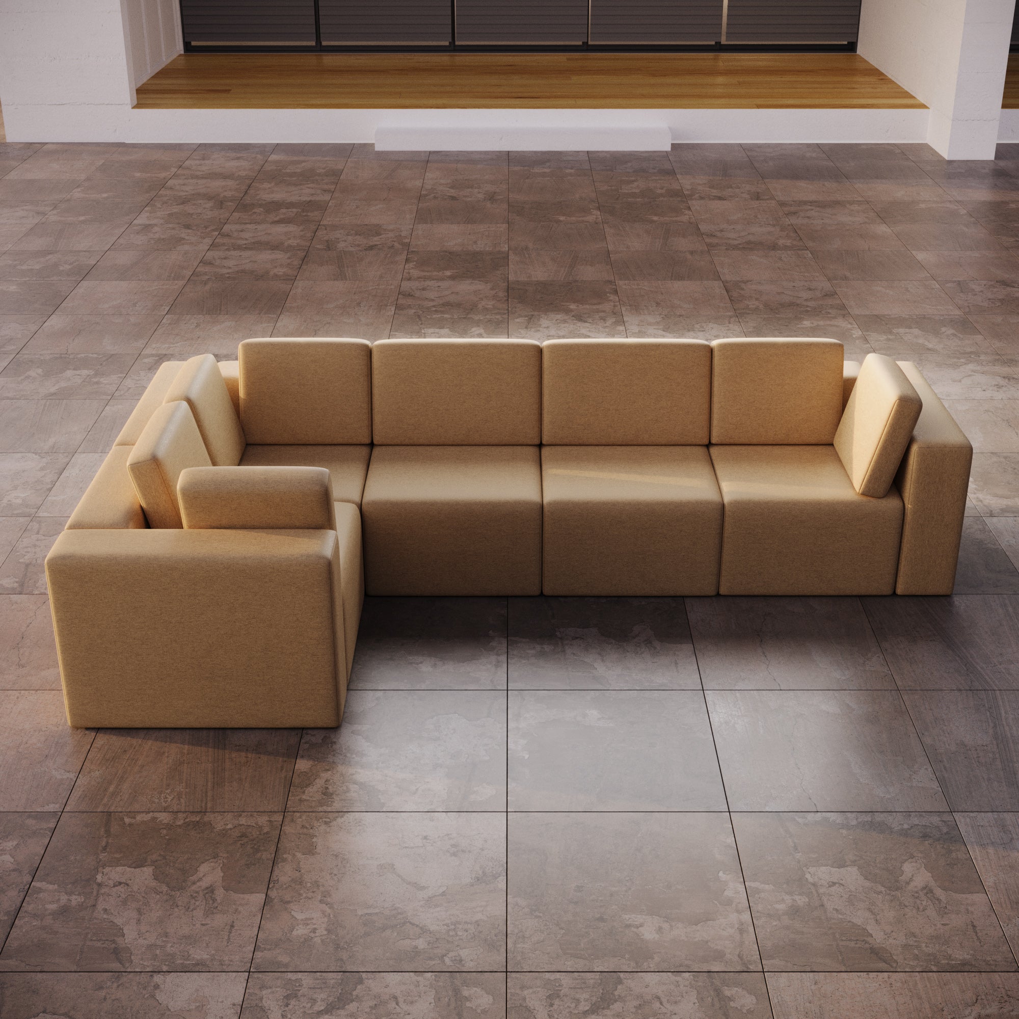 Luxuriöses Modulares Gartensofa Eden L Maxi – Wetterfest & Komfortabel